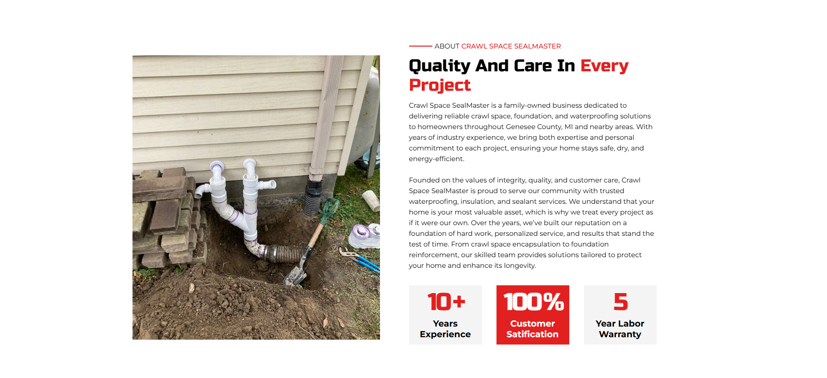 about Crawl space seal master